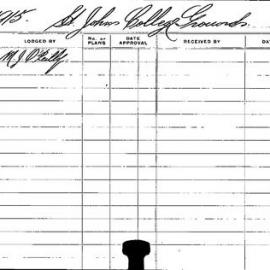 Planning Street Cards - St Johns College, Camperdown