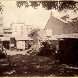 Print - Union Street in Pyrmont, 1901