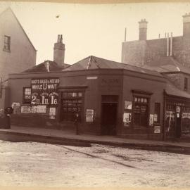 Print - NSW Boot Repairing Company in Grosvenor Square Sydney, 1901