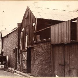 Print - Tenement in Oxford Street Darlinghurst, 1901