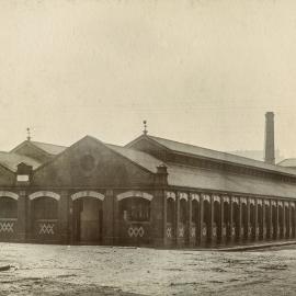 Print - Fish Market in Forbes Street Woolloomooloo, 1902