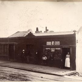 Print - Shop in John Street Pyrmont, 1902