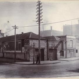 Print - Hay and Sussex streets Haymarket, circa 1902