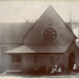 Print - Christ Church St Laurence School, Pitt Street Haymarket, circa 1902