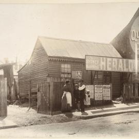 Print - Dwelling in Campbell Street Surry Hills, circa 1902