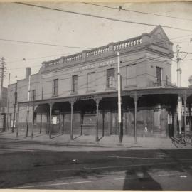 Print - Oxford and Flinders streets, Darlinghurst, circa 1907