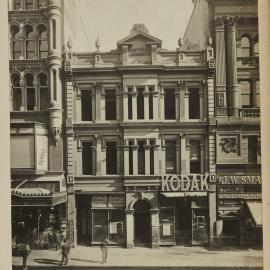 Print - Pastoral Chambers, George Street Sydney, 1908