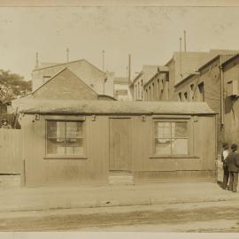 Print - Bootmakers shop in Elizabeth Street Surry Hills, circa 1909