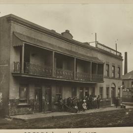 Print - Terraces in Little Hay Street Haymarket, circa 1909