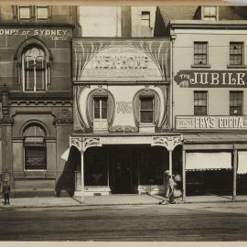 Print - JW Johnston and Company in George Street Haymarket, circa 1909