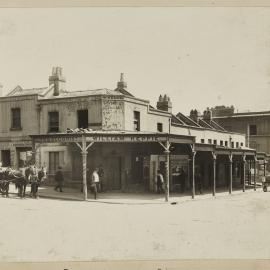 Print - Commercial premises in Erskine Street Sydney, circa 1909