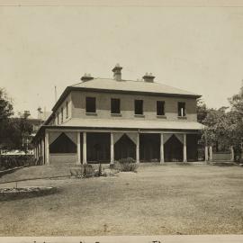 Print - Goderick House in Bayswater Road Potts Point, circa 1909