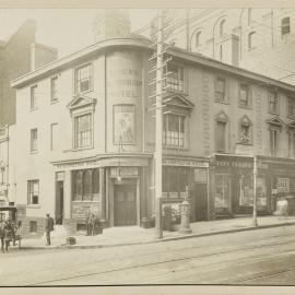 Print - Napier's Metropolitan Hotel in George Street Sydney, circa 1909