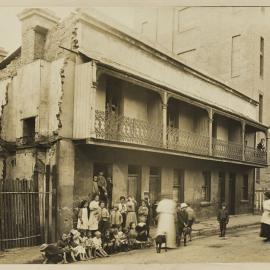 Print - Terraces in Irving Street Chippendale, circa 1909