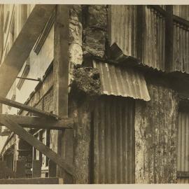 Print - Building detail in King Street Sydney, circa 1909-1911