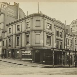 Print - Australian Wines on George Street Sydney, circa 1909