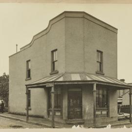 Print - Commercial building in Church Street Camperdown, circa 1909