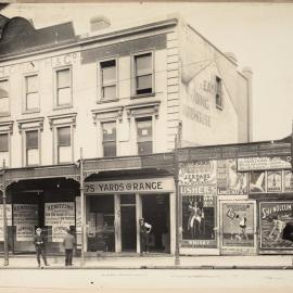 Print - Commercial buildings in George Street Sydney, circa 1909
