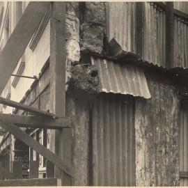 Print - Building detail in King Street Sydney, circa 1909