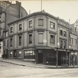 Print - Australian Wines on George Street Sydney, circa 1909