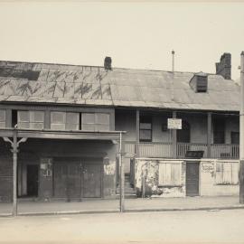 Print - Dwellings in Campbell Street Haymarket, circa 1909