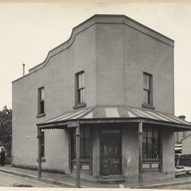 Print - Commercial building in Church Street Camperdown, circa 1909