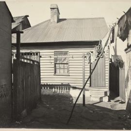 Print - Cottage in Dangar Place Chippendale, circa 1909