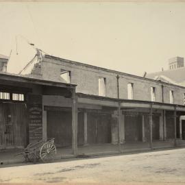 Print - Commercial premises in Sussex Street Sydney, circa 1909