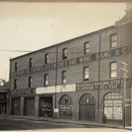Print - Wing Sang and Company in Sussex Street Haymarket, circa 1909