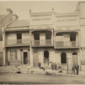 Print - Terraces in Foveaux Street Surry Hills, circa 1909