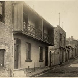 Print - Dwellings in Sophia Street Surry Hills, circa 1909