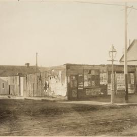 Print - Sheds in George Street Camperdown, circa 1909