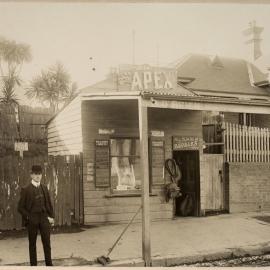 Print - O'Brien Saddle Shop in George Street Camperdown, circa 1909