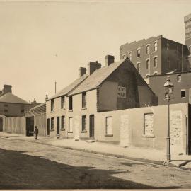 Print - Dwellings in Kippax Street Surry Hills, circa 1909