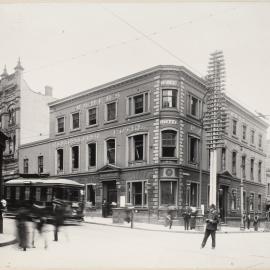 Print - Metropolitan Hotel in King Street Sydney, circa 1913