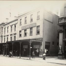 Print - Chemist and Druggist in Pitt Street Sydney, circa 1914