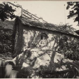 Print - Cottage in Brougham Street Woolloomooloo, 1914