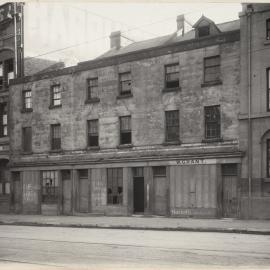 Print - Business premises on George Street North The Rocks, 1914