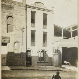 Print - Ashford House in Blackfriars Street Chippendale, circa 1917