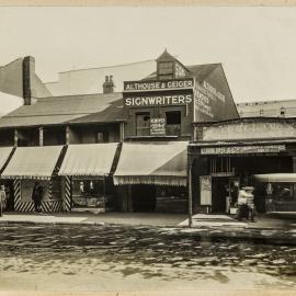 Print - Liverpool Street Sydney, 1918