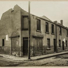 Print - Commercial premises in Kensington Street, Chippendale, 1918