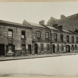 Print - Terraces, Harrington Street The Rocks, 1919