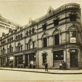 Print - Hunter and O'Connell Streets Sydney, 1919