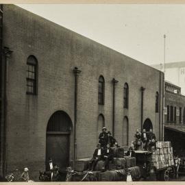 Print - John Keep warehouse, Sussex Street Sydney, 1920