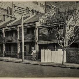 Print - Terraces in Foveaux Street Surry Hills, 1920