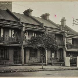 Print - Terraces in Foveaux Street Surry Hills, 1920