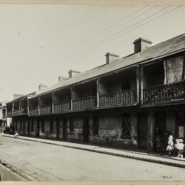 Print - Terraces in Bulwarra Road Ultimo, 1920