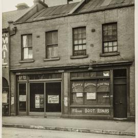 Print - Commercial terraces, Castlereagh Street Sydney, 1922