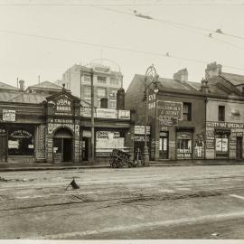 Print - Commercial premises, Elizabeth Street Sydney, 1922