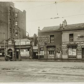 Print - Commercial premises in Elizabeth Street Sydney, 1922